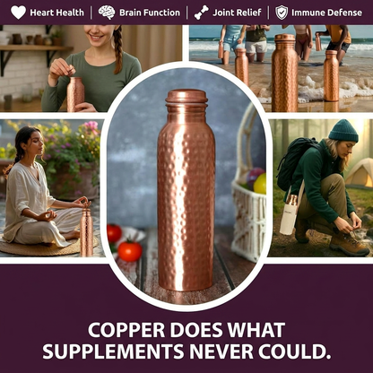 Pure Copper Water Bottle