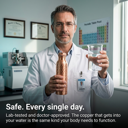 Pure Copper Water Bottle