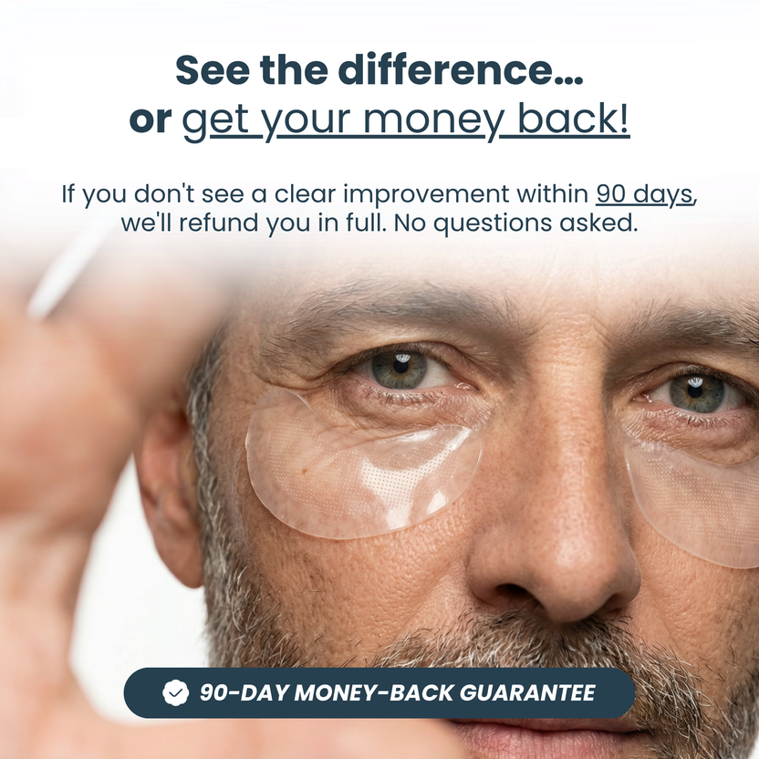 Under-Eye Microneedle Patches for Men