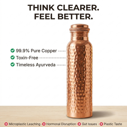 Pure Copper Water Bottle